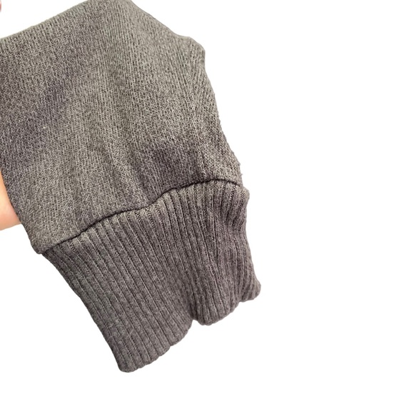 A New Day Grey Crew Neck Long Sleeve Sweater Tie Waist Size L - Picture 6 of 14